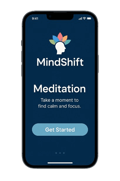 MindShift App Mockup
